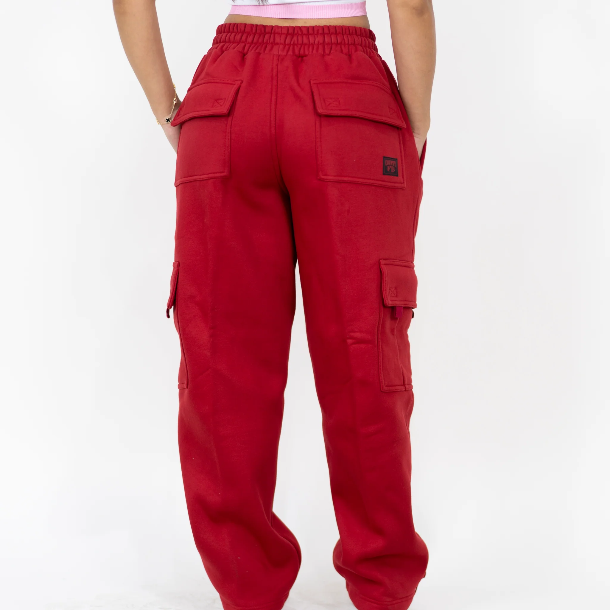 FB County Heavyweight Baggy Cargo Sweatpants - Image 36