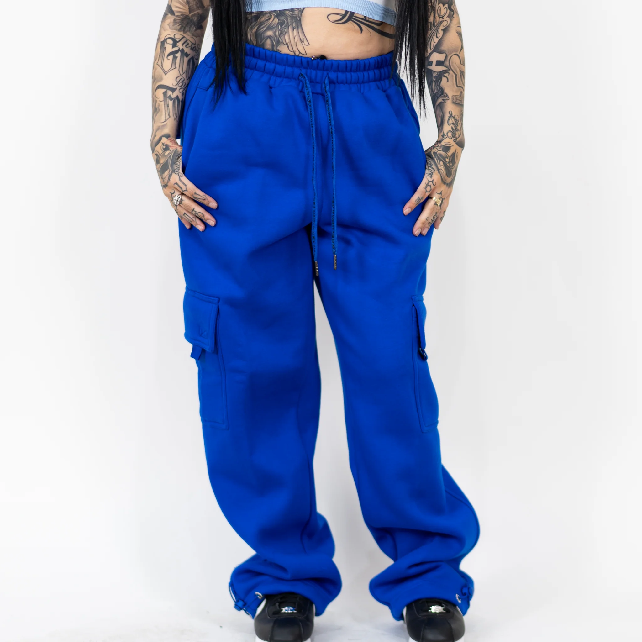 FB County Heavyweight Baggy Cargo Sweatpants - Image 37