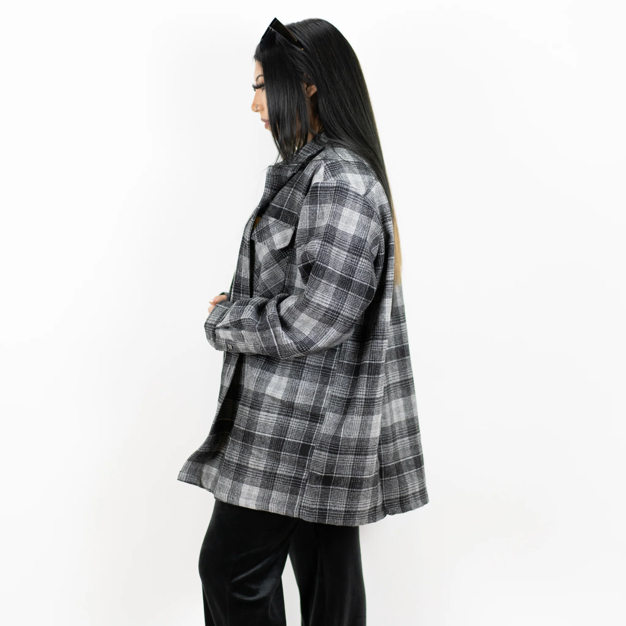 New FB County Super Heavyweight Wool Blend Long Sleeve Shirt - Image 13