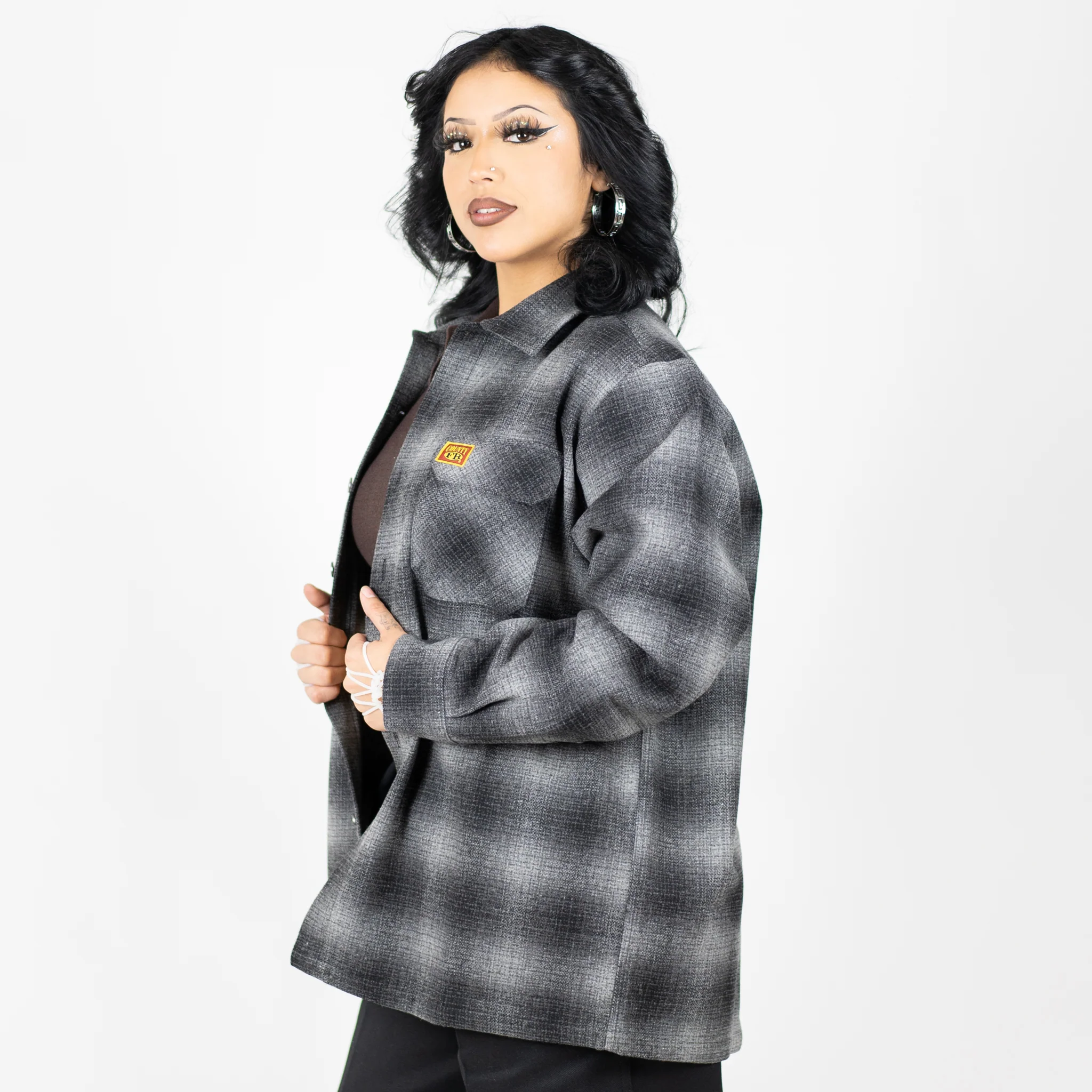 New FB County Super Heavyweight Wool Blend Long Sleeve Shirt - Image 16
