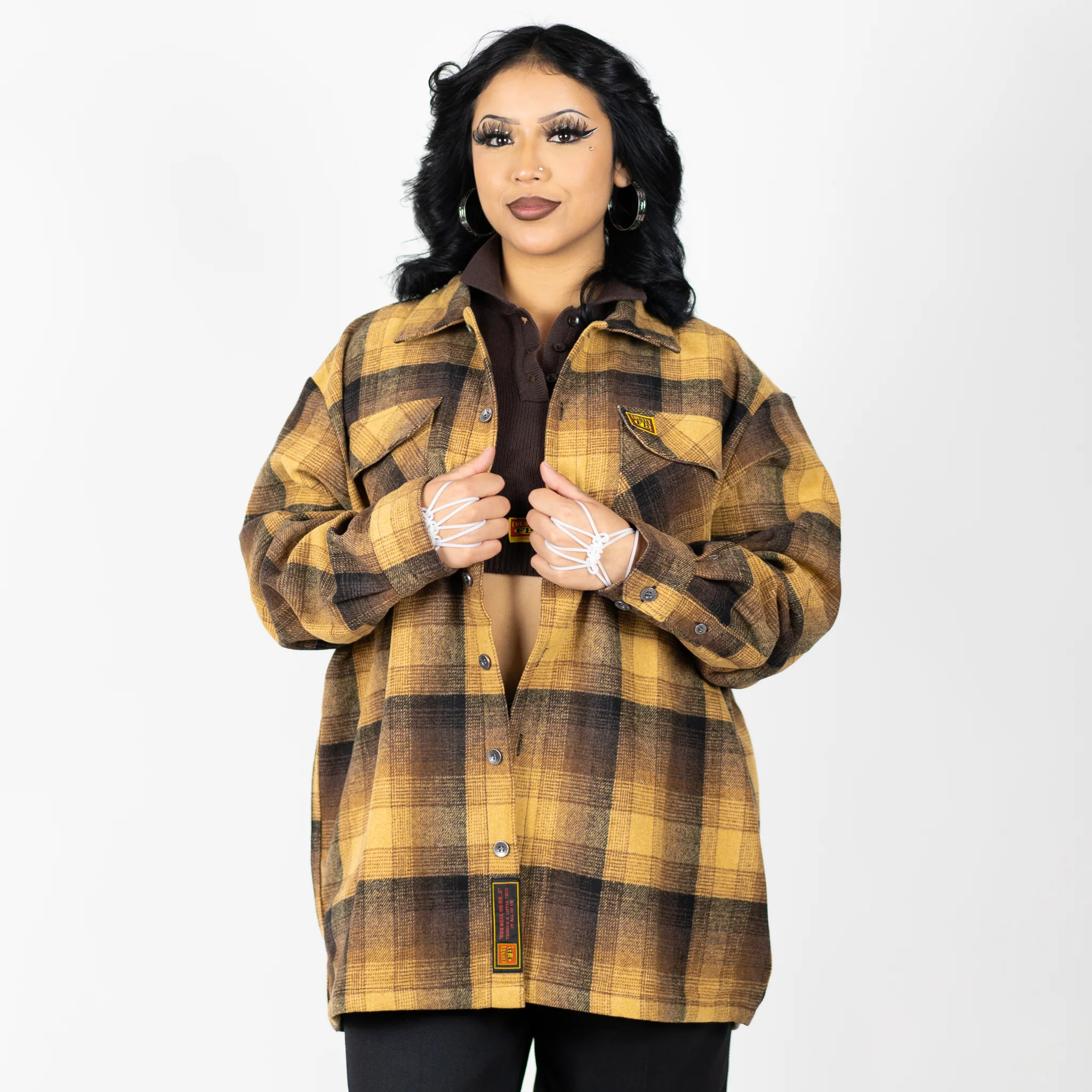 New FB County Super Heavyweight Wool Blend Long Sleeve Shirt - Image 7